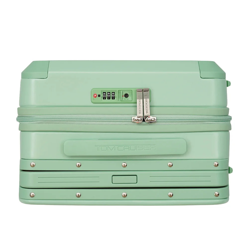 TOMCRUISER WIDER HARD TROLLEY 20 inch GREEN (TC-HT-111)